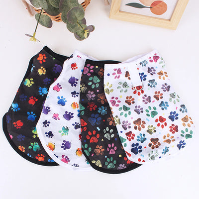 Paw Print Summer Vest