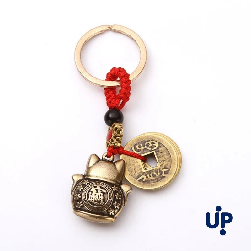 Lucky Cat Keyring
