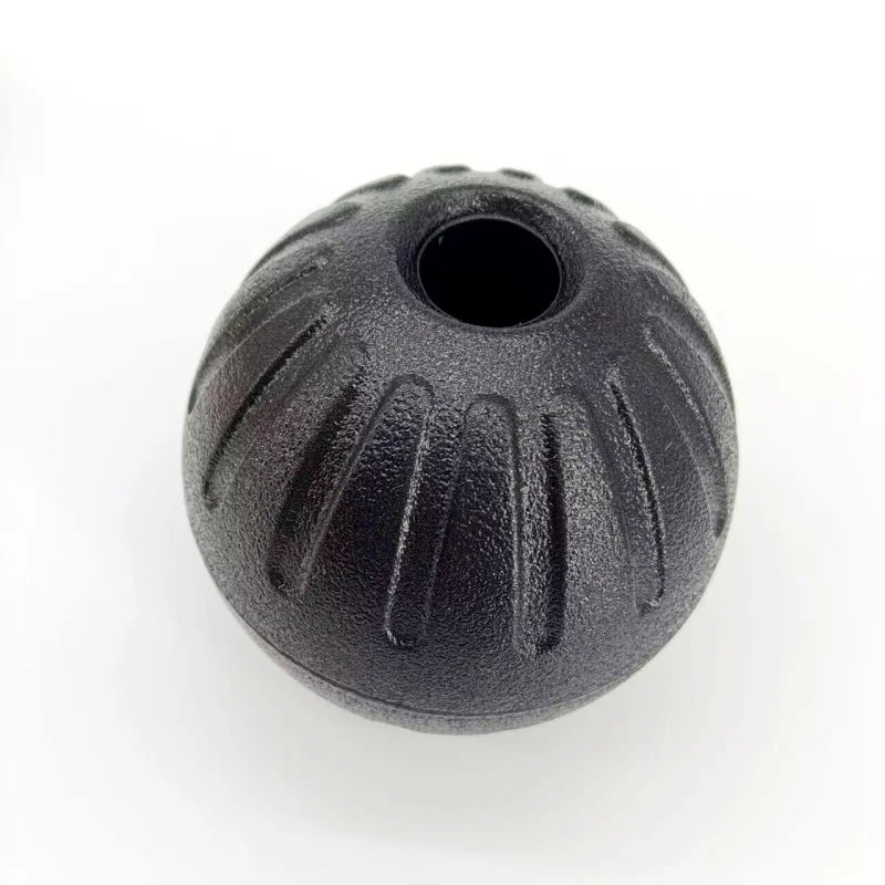 Floating Foam Fetch Ball - Black / 7 cm
