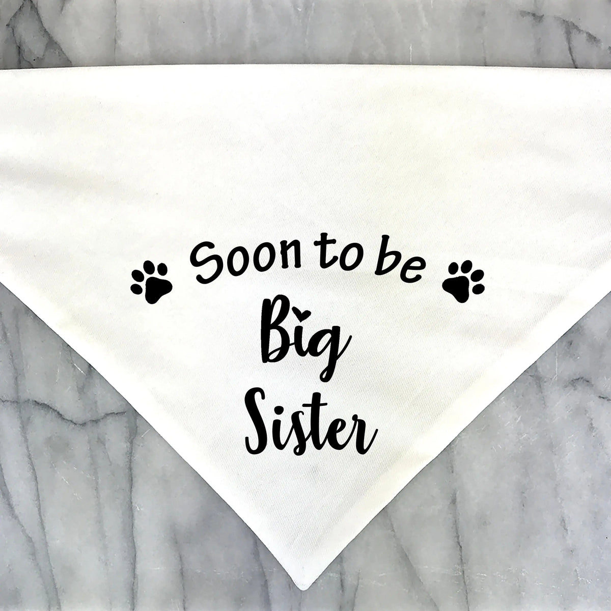 Big Sister or Big Brother Dog Bandana