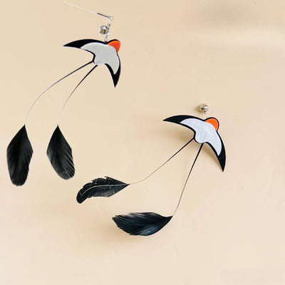 Flying Bird Cat Teaser Wand