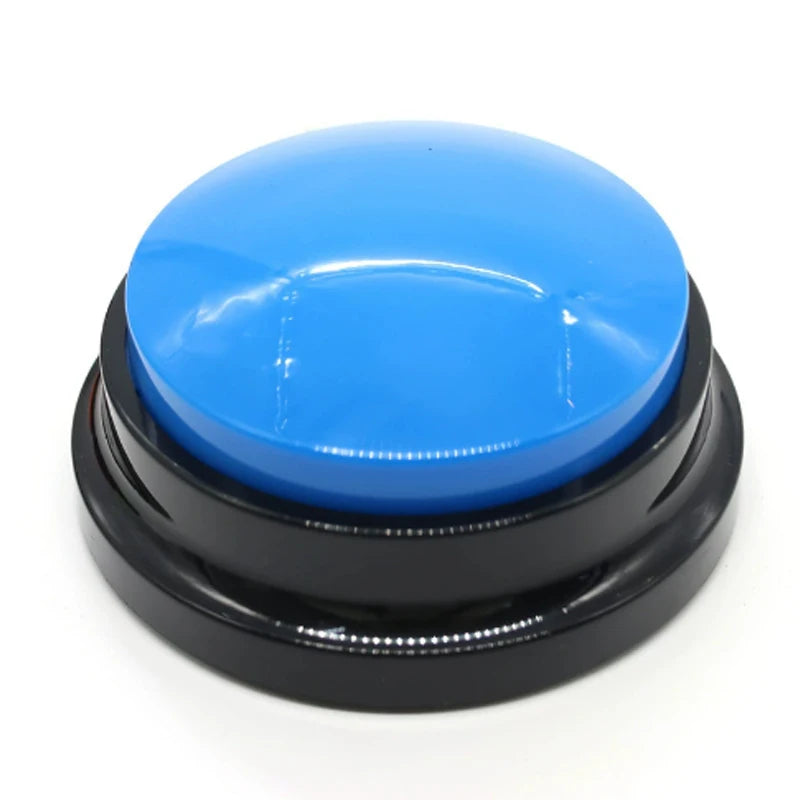 Recordable Talking Button for Dogs - Blue
