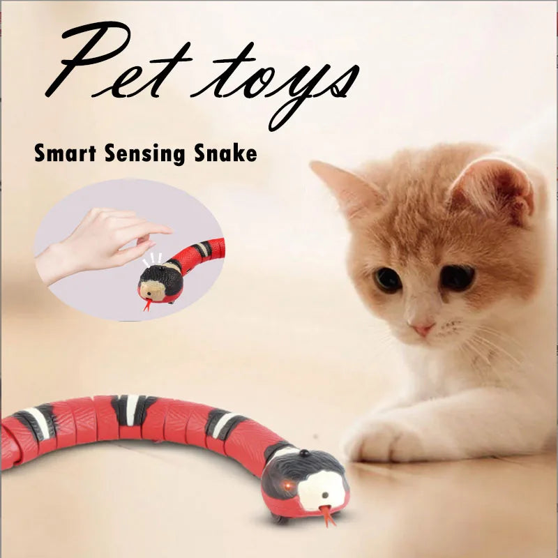 Smart Snake Cat Toy, Rechargeable