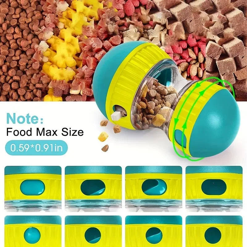 Treat-Dispensing Tumbler Dog Toy