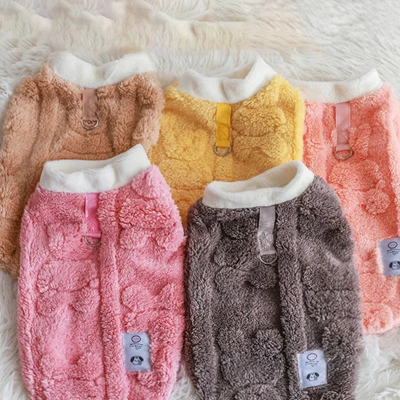 Soft Fleece Pullover for Small Dogs