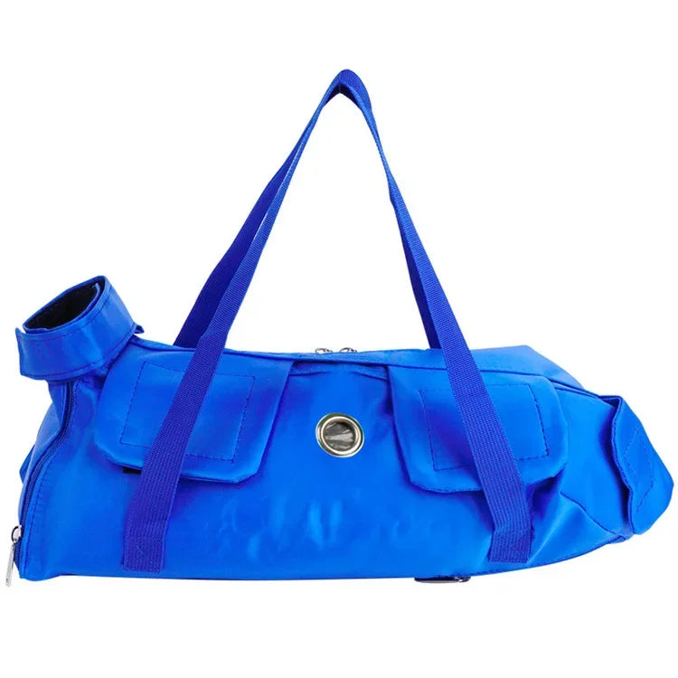 Cat Grooming and Restraint Bag - Blue / S (37 x 24 cm)