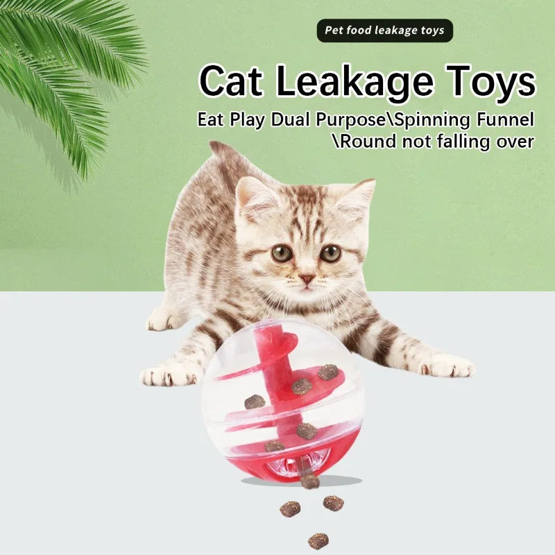 Spiral Treat Ball for Cats