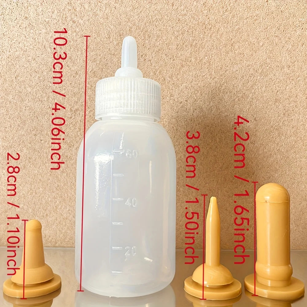 Puppy and Kitten Feeding Bottle, 60 ml