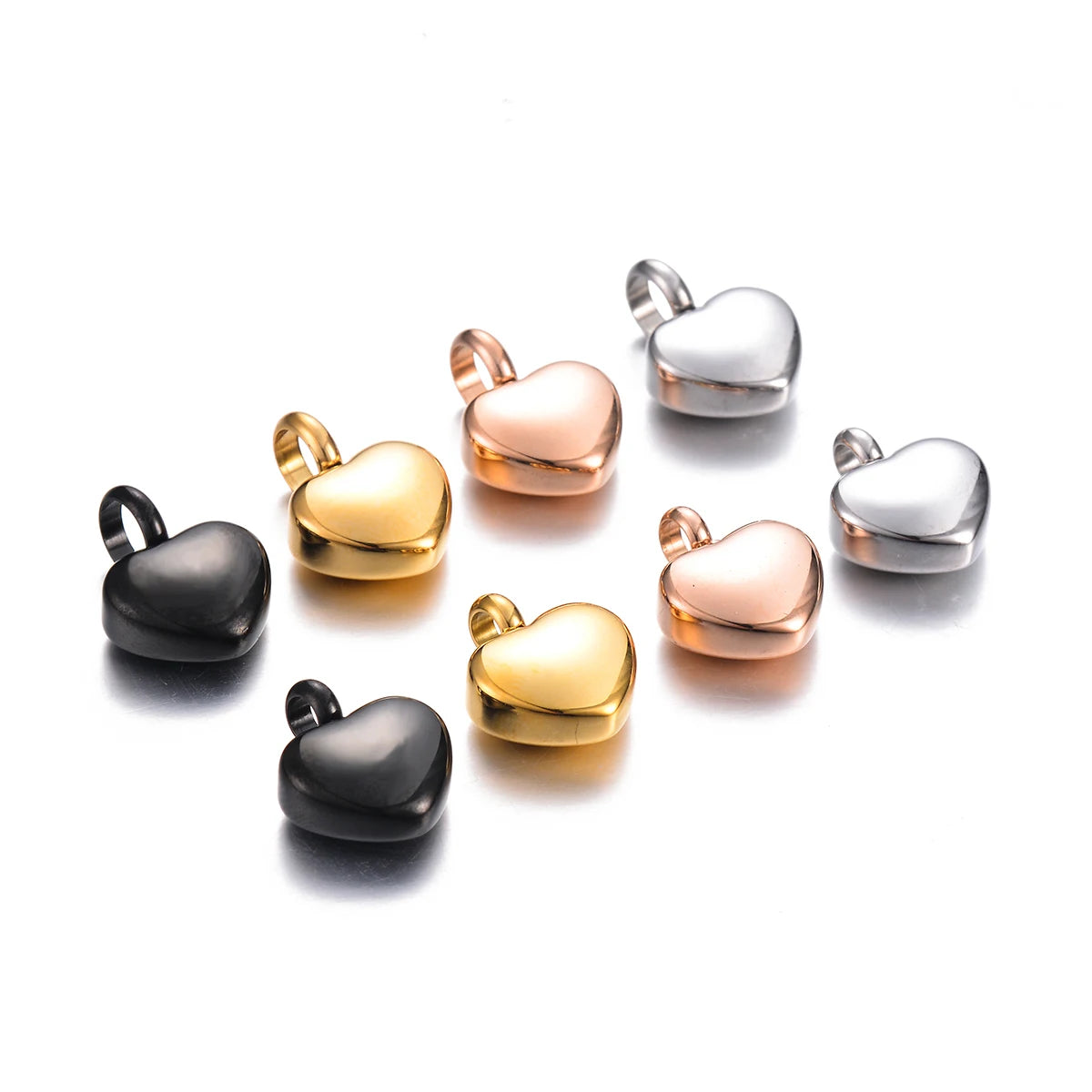 Small Heart & Paws Keepsake Urn Necklace