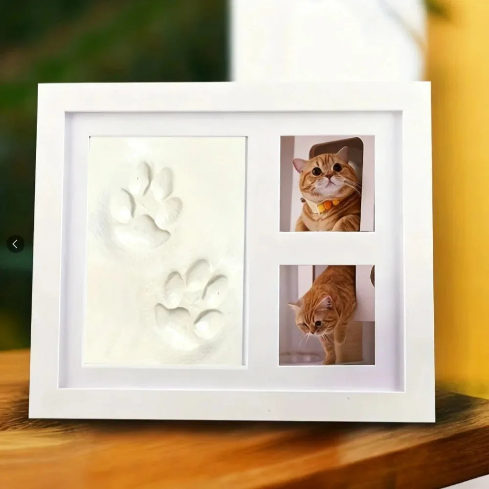 Clay Paw Print Photo Frame Kit