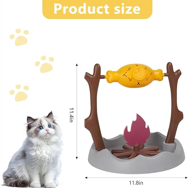 Rotating Treat Puzzle for Cats