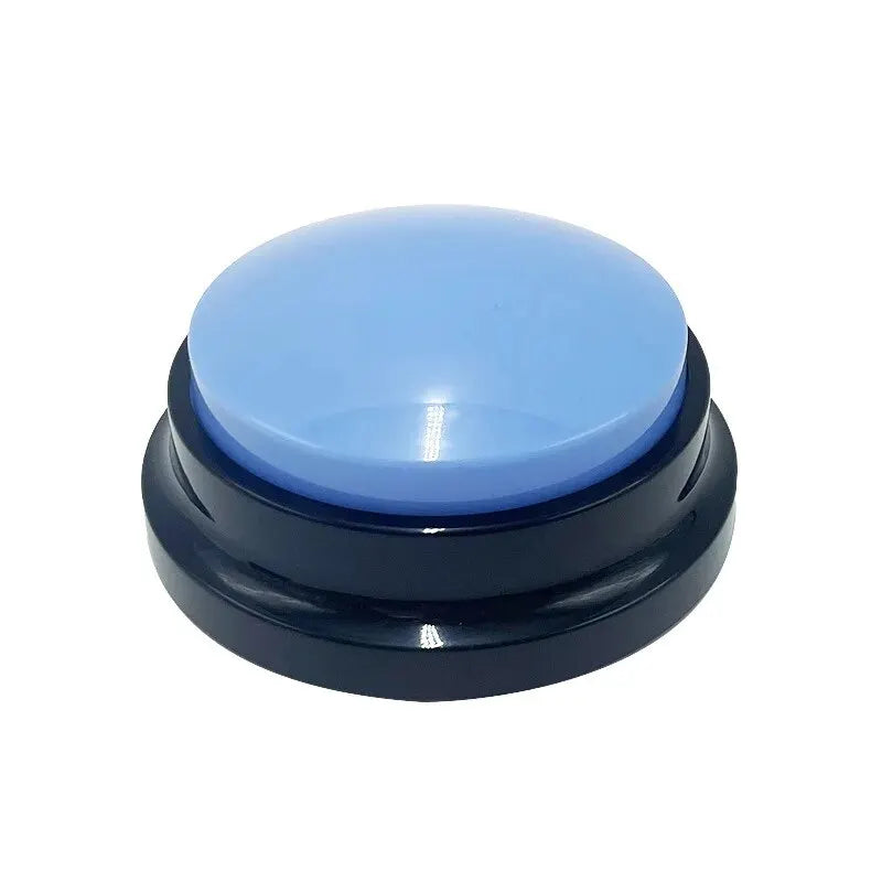 Recordable Talking Button for Dogs - Light Blue