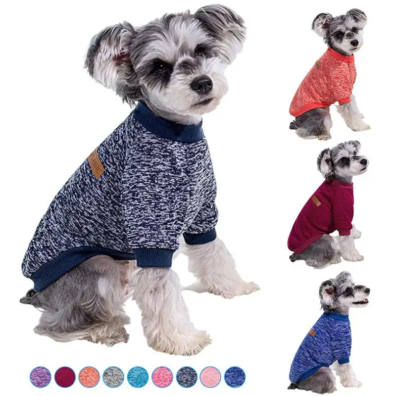 Warm Sweatshirt Jacket for Small Dogs