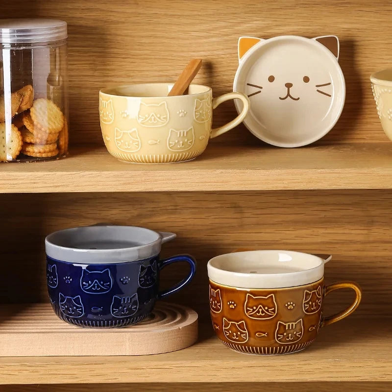 Animal Mug with Lid