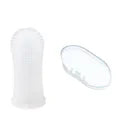 Silicone Finger Toothbrush for Dogs and Cats - 1pc-white