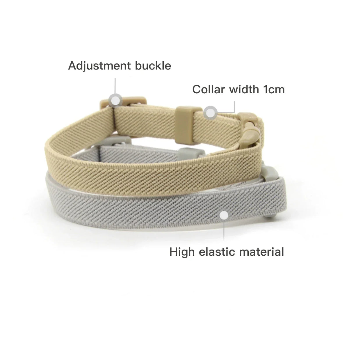 Stretchy Elastic Safety Collar for Cats