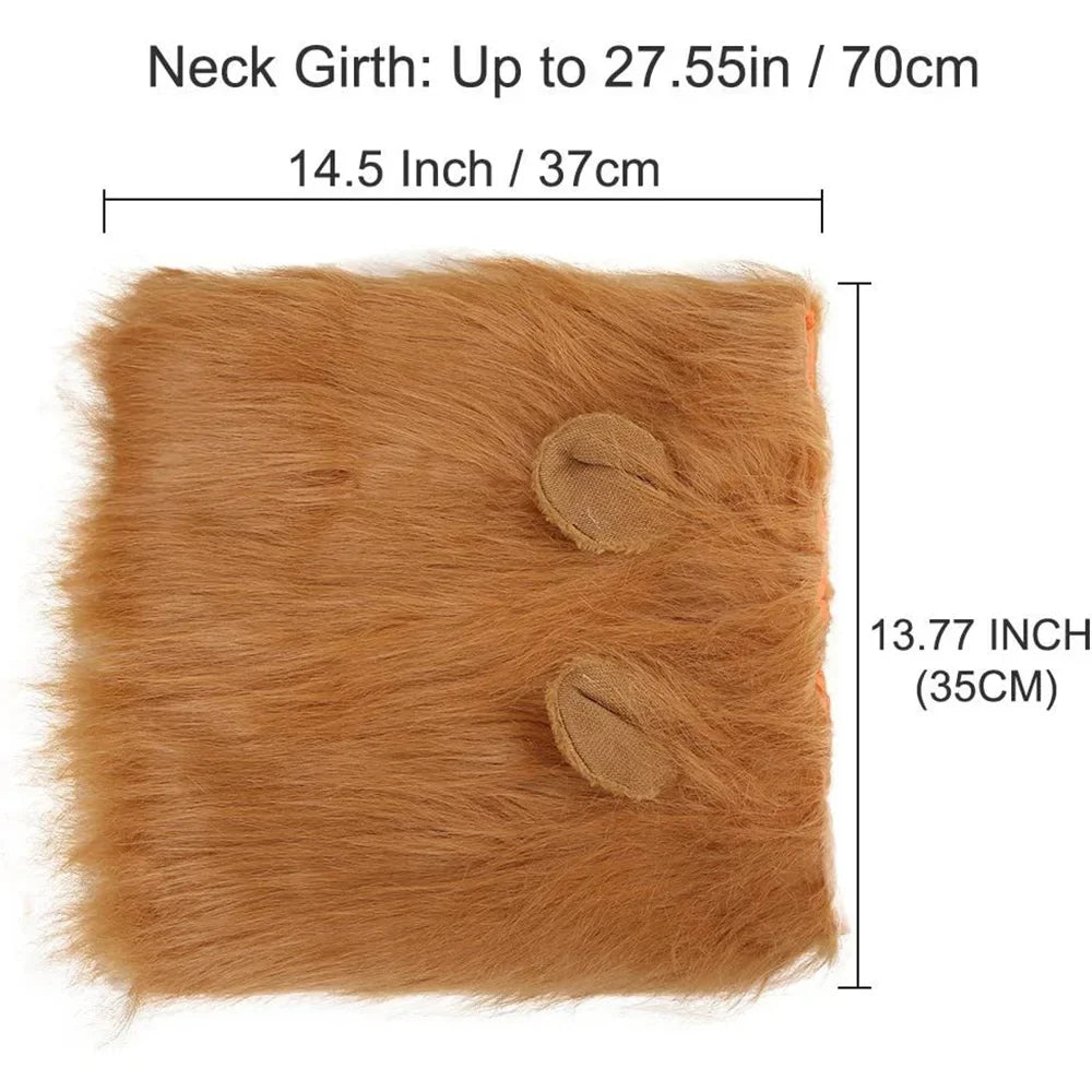Lion Mane Costume for Dogs