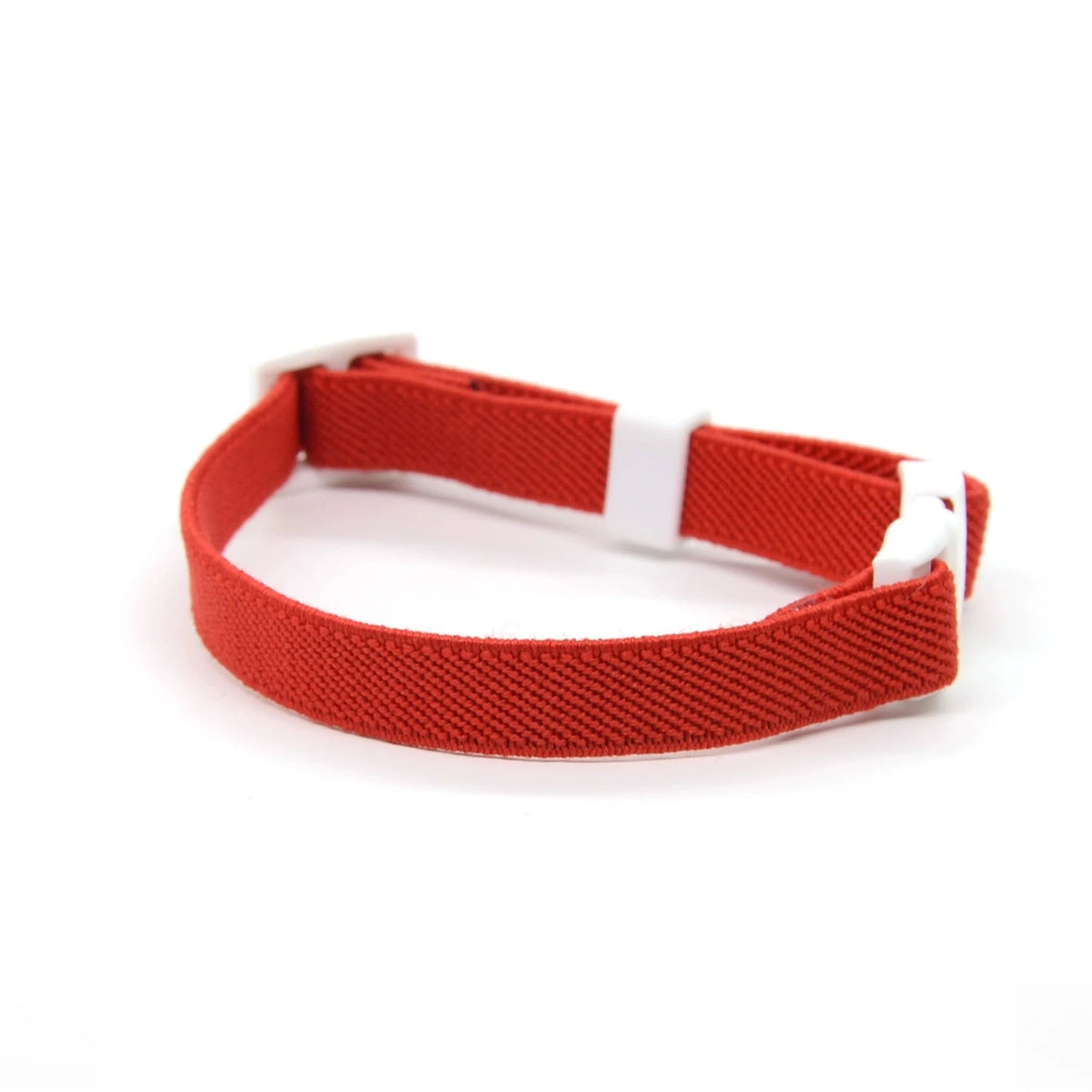 Stretchy Elastic Safety Collar for Cats - Red / L (25 to 30 cm)