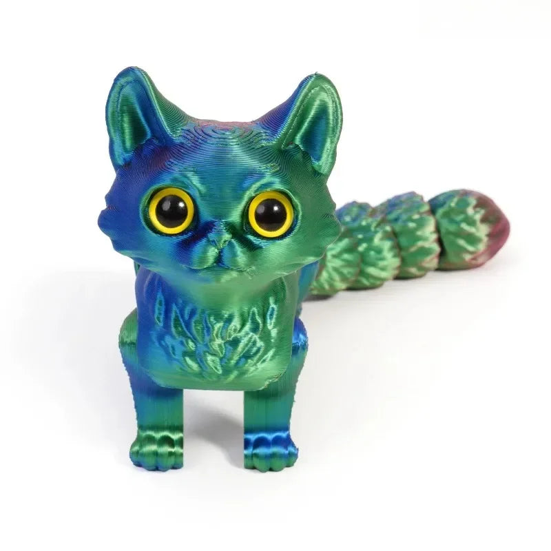 Wiggly Tail Cat Ornament