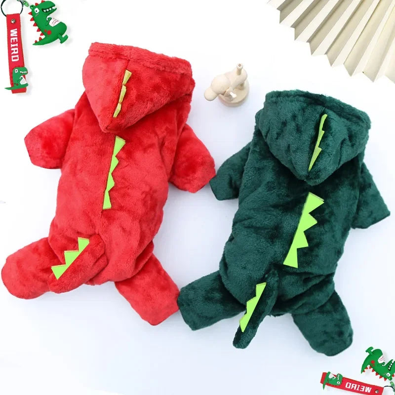Fleece Animal Costume Hoodie for Small Dogs