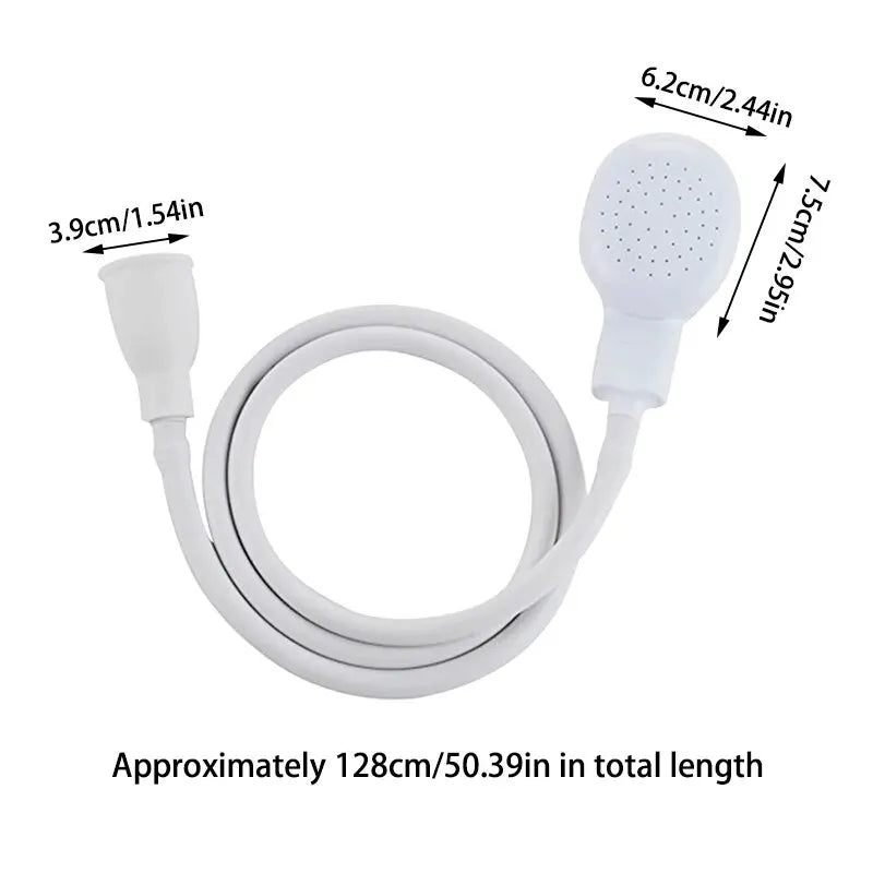 Pet Shower Sprayer for Hose and Bottle