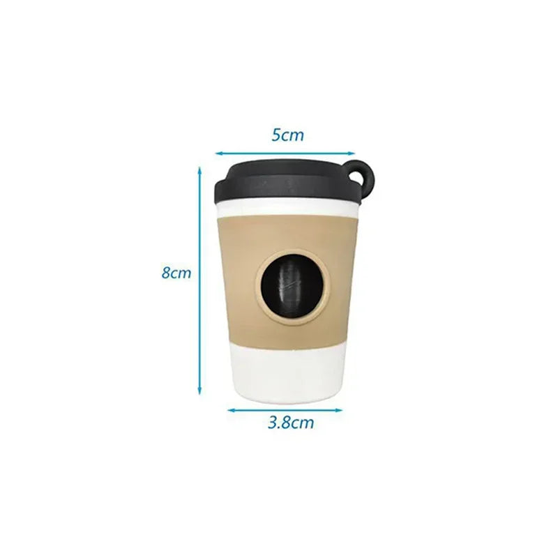 Coffee Cup Poop Bag Dispenser