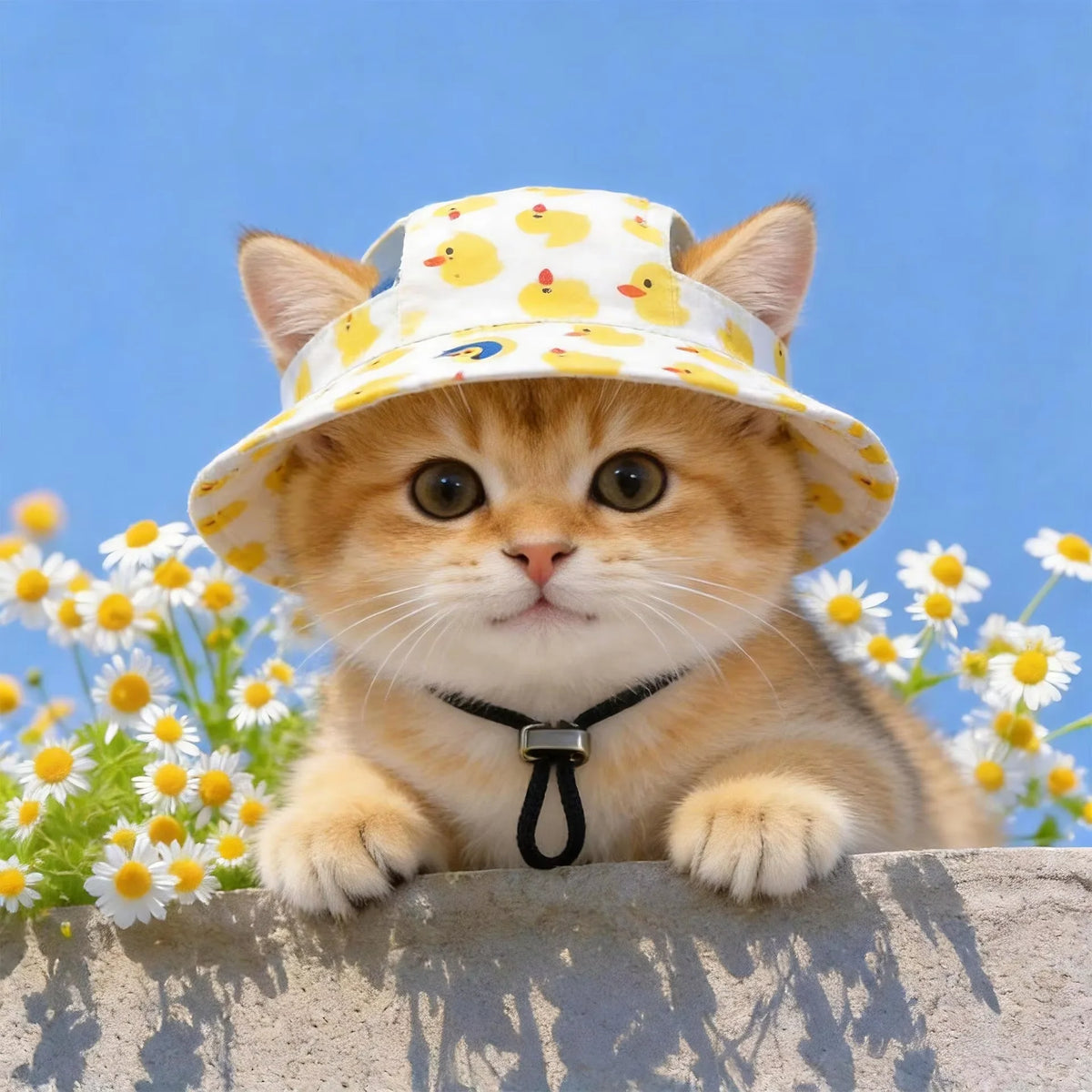 Printed Bucket Hat for Pets