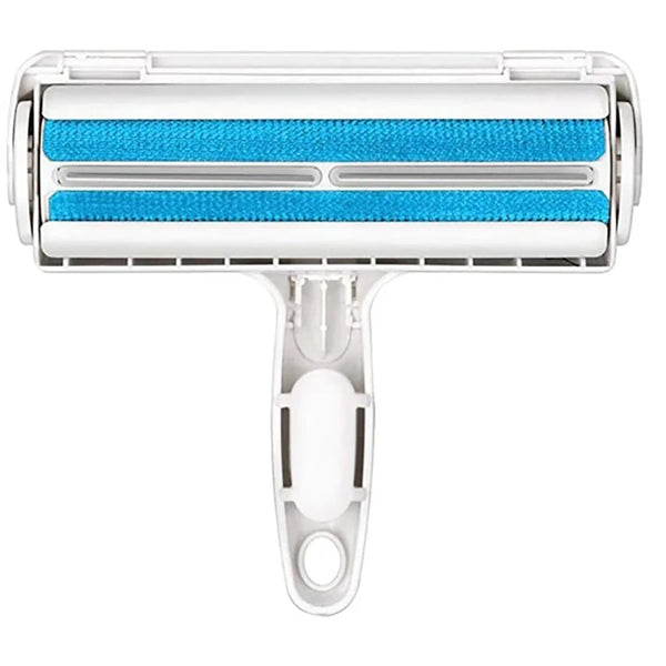 Reusable pet hair remover roller