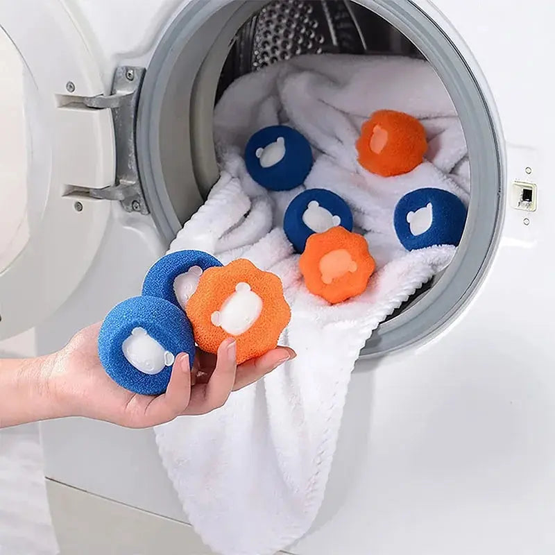 Laundry Pet Hair Catcher Balls, Pack of 5