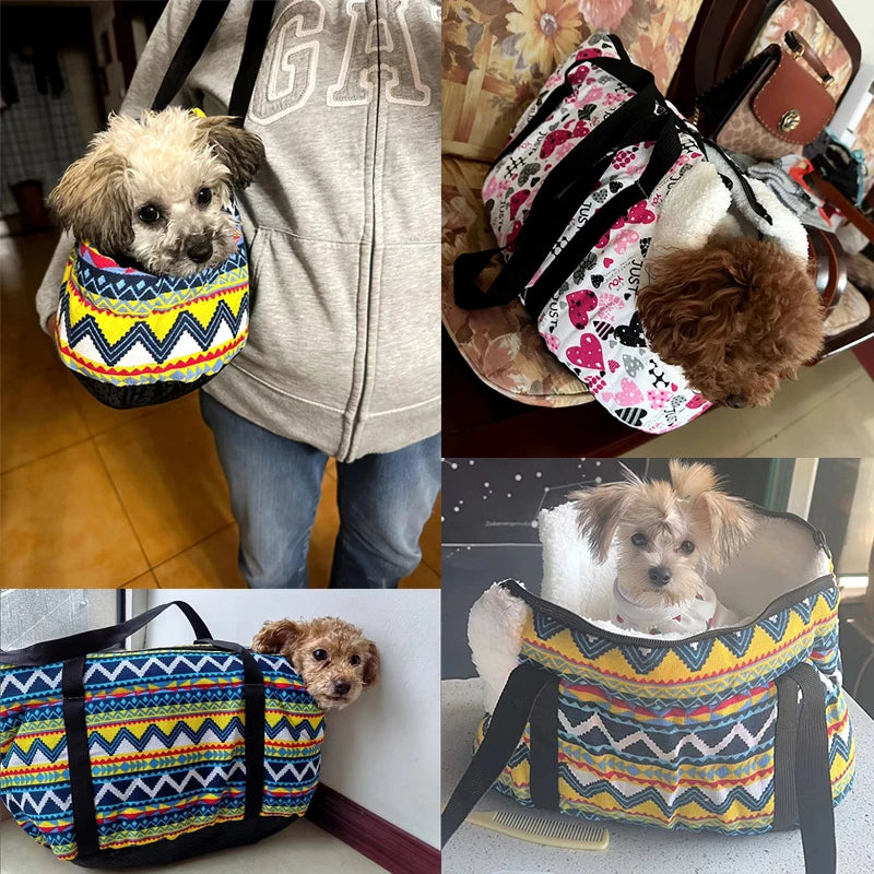 Watermelon Print Pet Carrier Tote