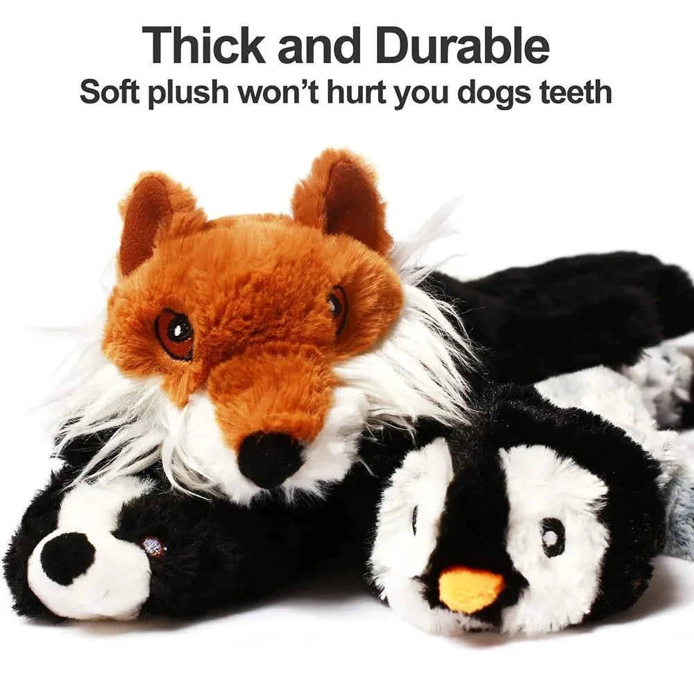 No-Stuffing Squeaky Plush Animal, 45 cm