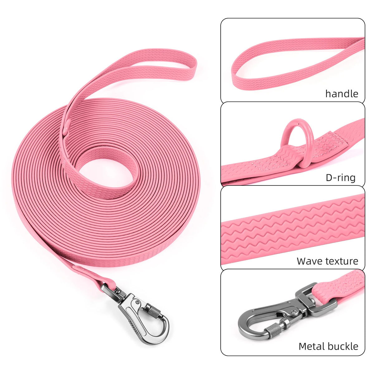 Waterproof PVC Dog Lead