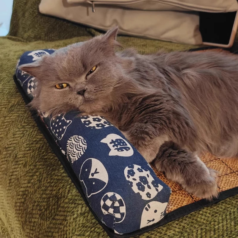 Rattan Cooling Mat for Cats and Dogs