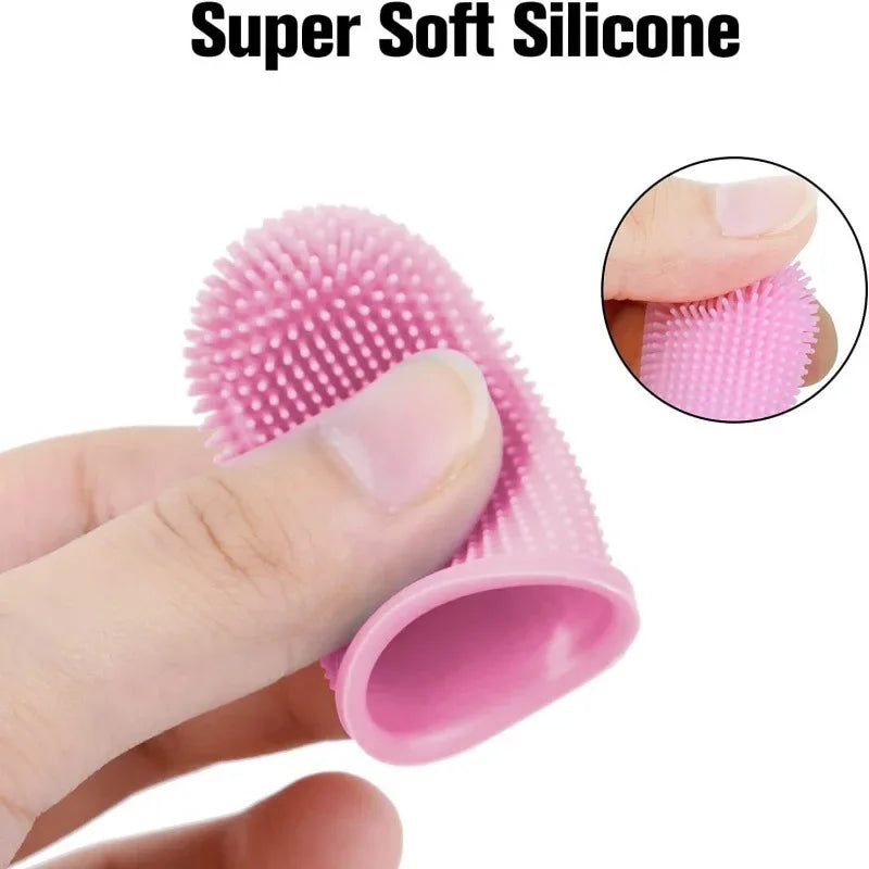 Silicone Finger Toothbrush for Dogs and Cats