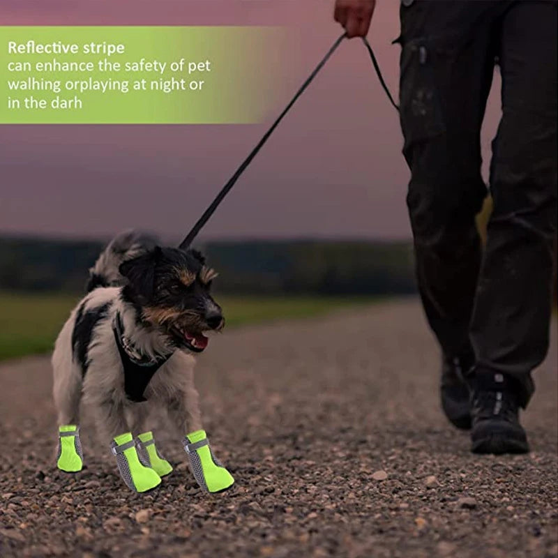 Breathable Reflective Dog Boots