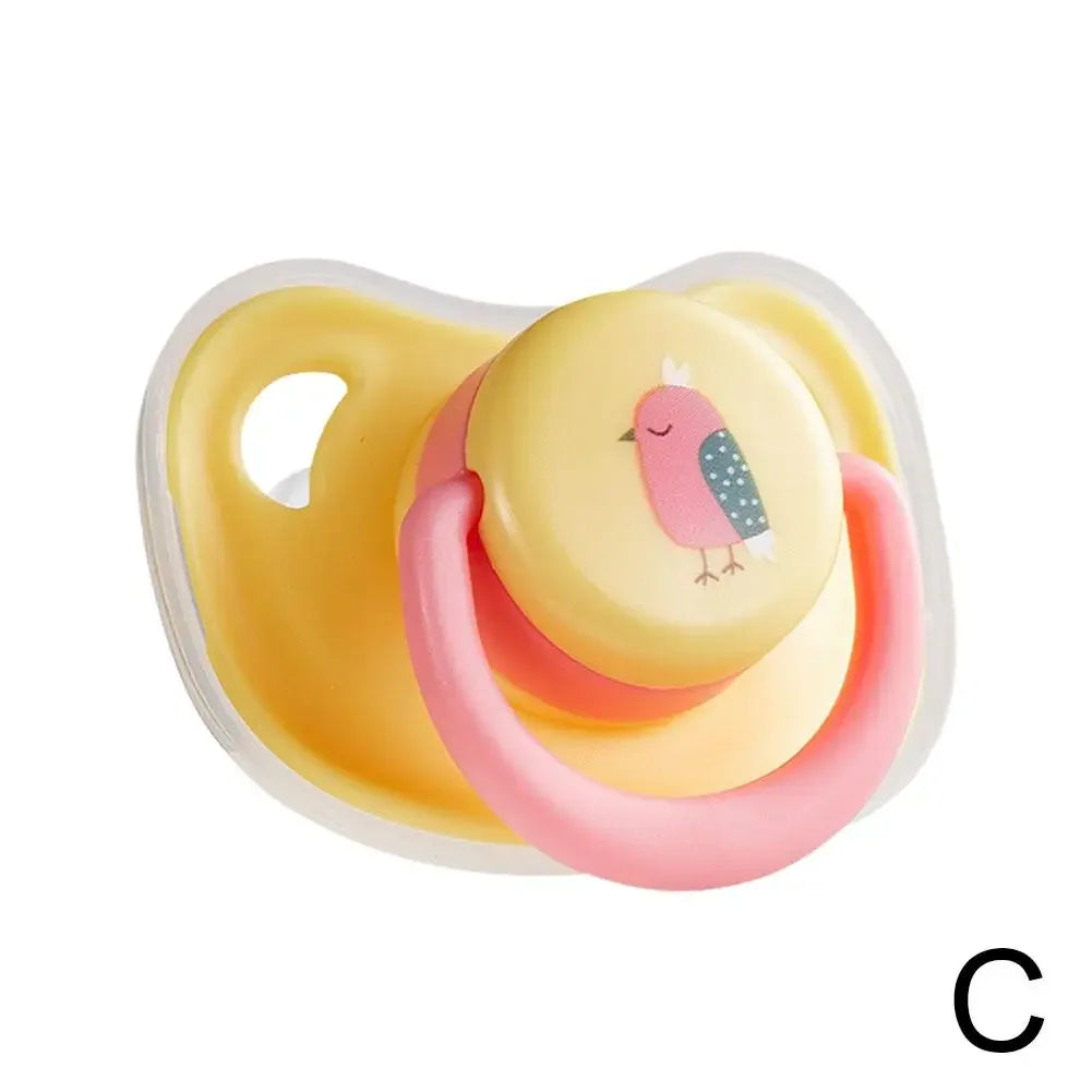 Silicone Pacifier Chew Toy for Dogs - Yellow