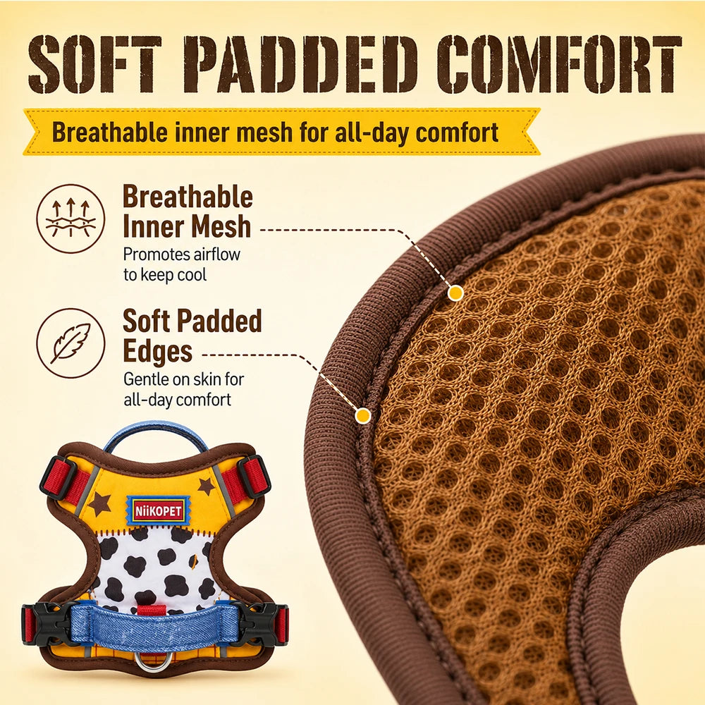 Printed Mesh Harness, Optional Lead
