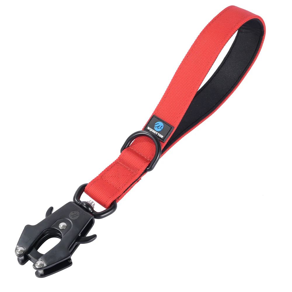 Short Traffic Lead, 30 cm - Red