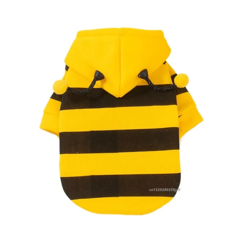 Bumblebee Costume Hoodie for Dogs and Cats