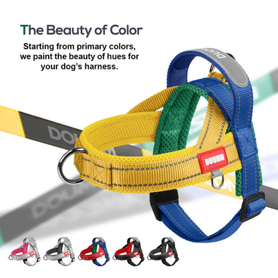 No-Pull Saddle Harness for Small and Medium Dogs