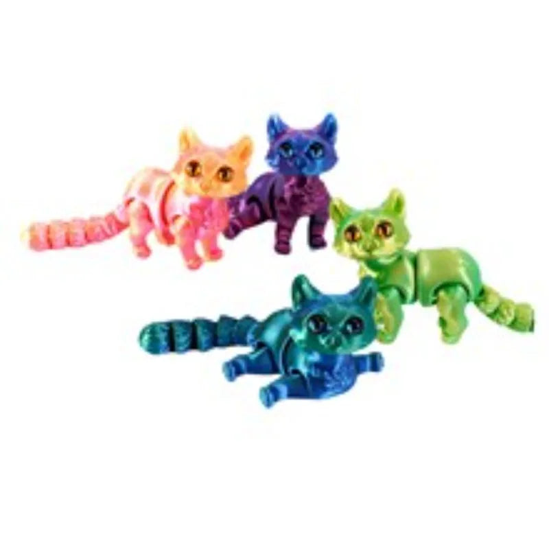 Wiggly Tail Cat Ornament
