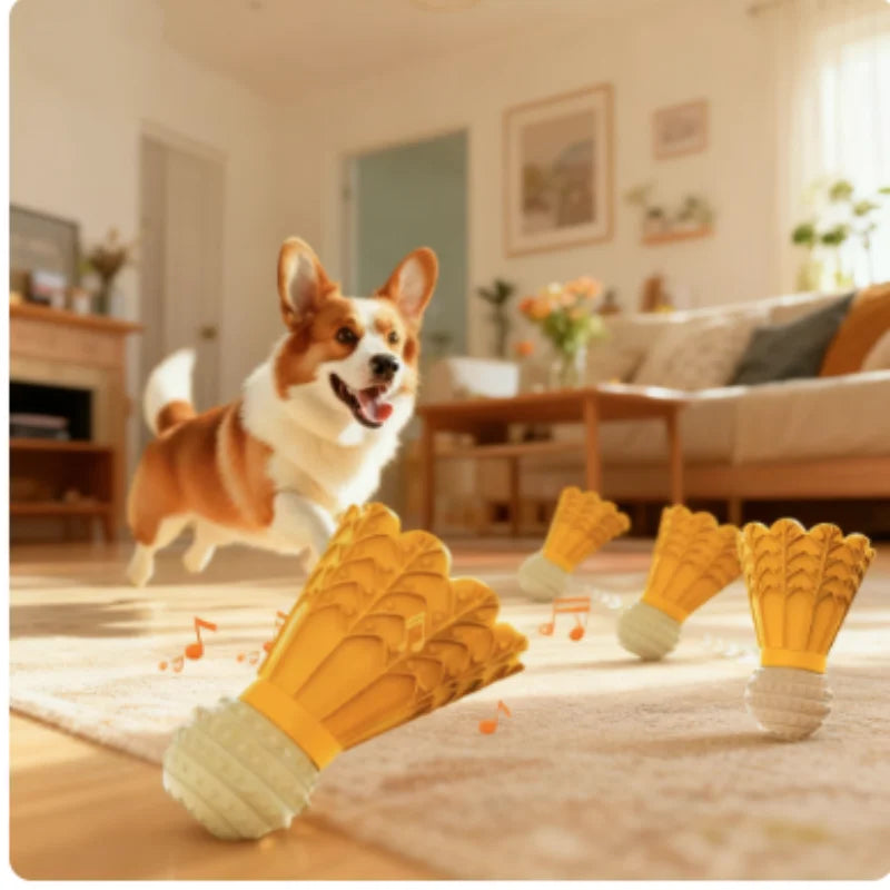 Badminton Chew Toy for Dogs
