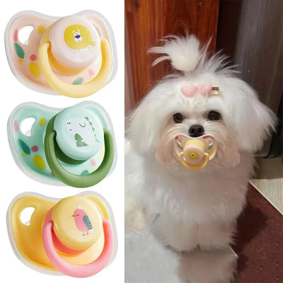Silicone Pacifier Chew Toy for Dogs