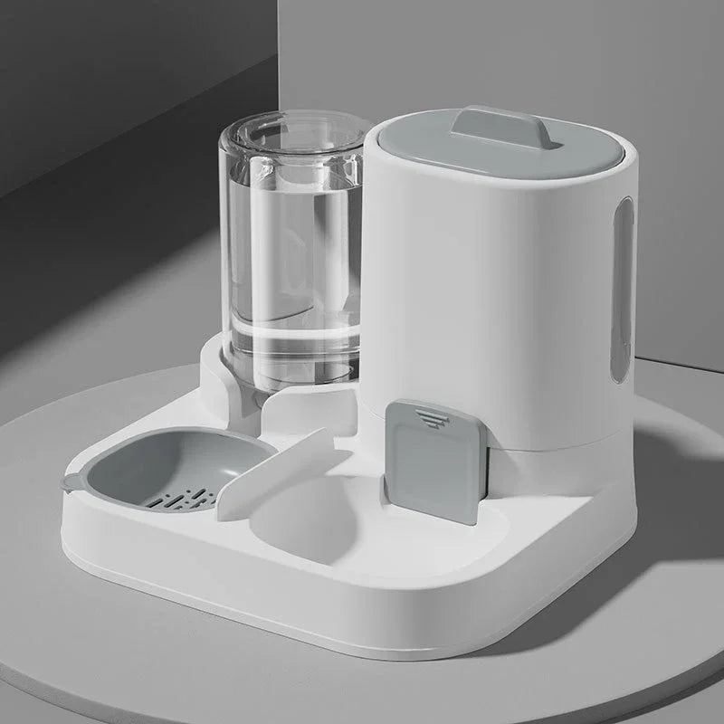 Gravity Food and Water Station - Grey