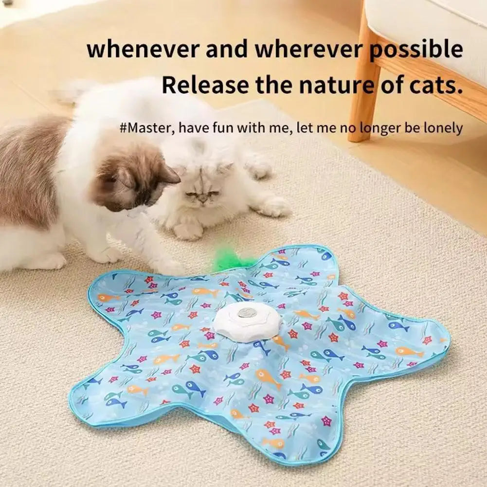 Hide-and-Seek Moving Mouse Cat Toy