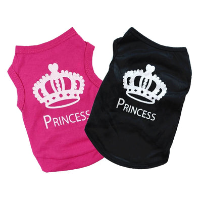 Princess Crown Vest for Small Dogs