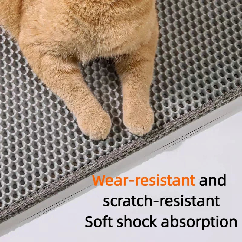 Large Double-Layer Cat Litter Mat