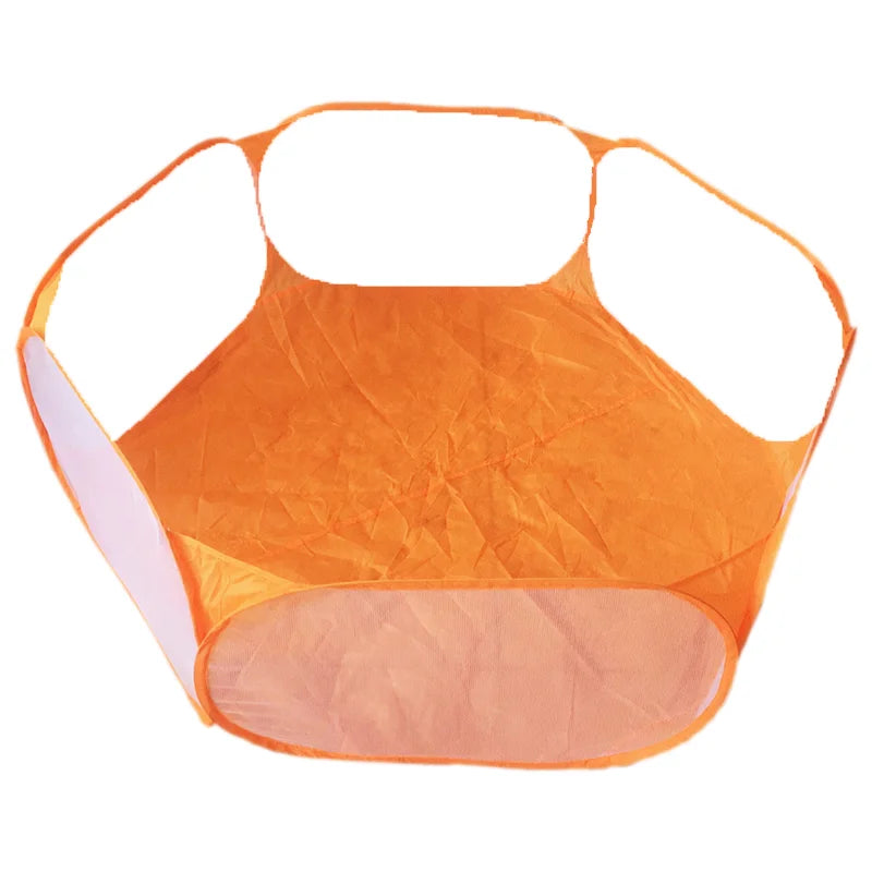 Pop-Up Pet Playpen - Orange