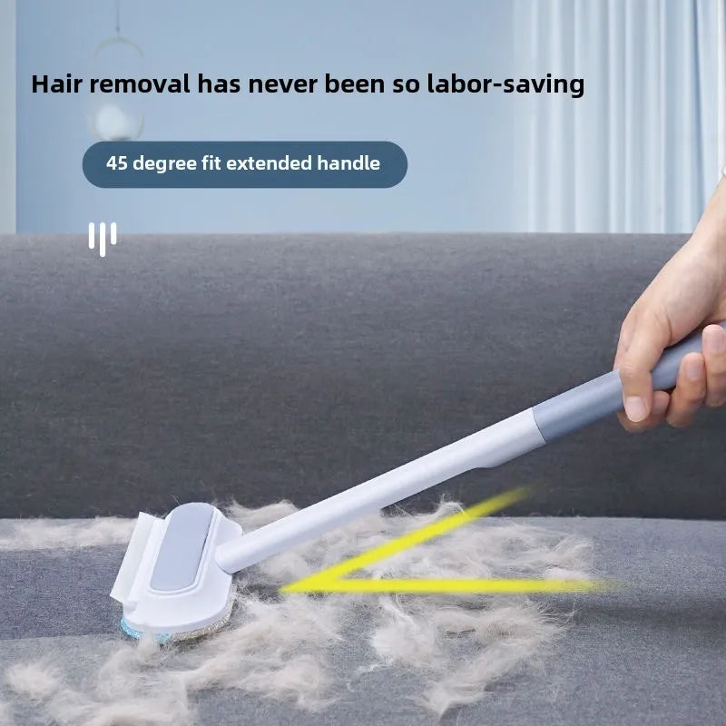 Long-Handled Pet Hair Remover for Carpets