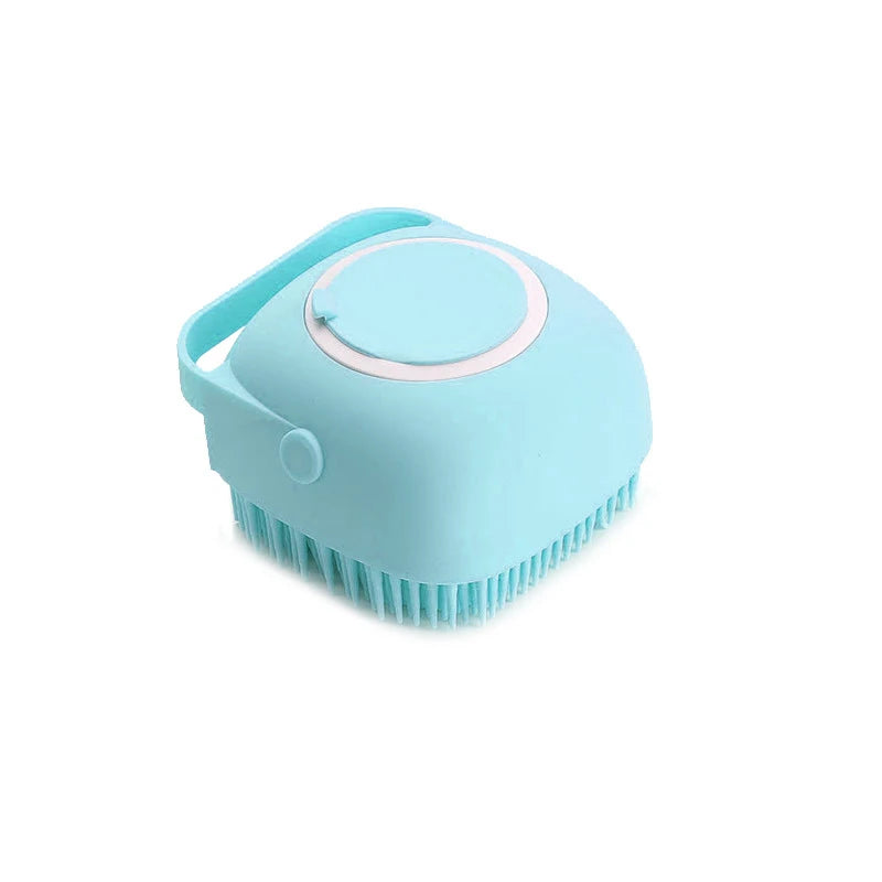 Soft Silicone Bath and Massage Brush - Blue G653